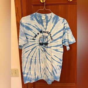 Blue Tie-Dye Huell Howser T-Shirt